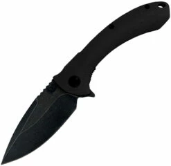 AB023B ABKT Tac Protector II Linerlock Pocket Knife Black