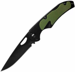 AB062G ABKT Tac Mark II Lockback Pocket Knife OD Green