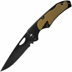 AB062T ABKT Tac Mark II Lockback Pocket Knife Tan