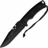 AI16131 Aitor One Fixed Blade Knife Black -US Knives Sales 2024 AI16131
