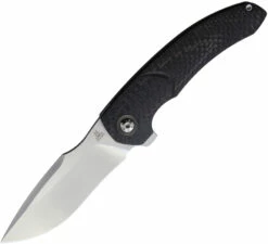AL011 Alliance Designs Deimos Framelock Pocket Knife Carbon Fiber