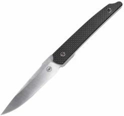 AMR201804 Amare Pocket Peak Fixed Blade Knife Satin Black