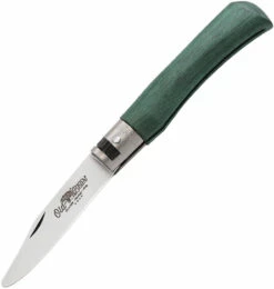 ANT935717MVK Old Bear OBY Junior Folder Pocket Knife Green