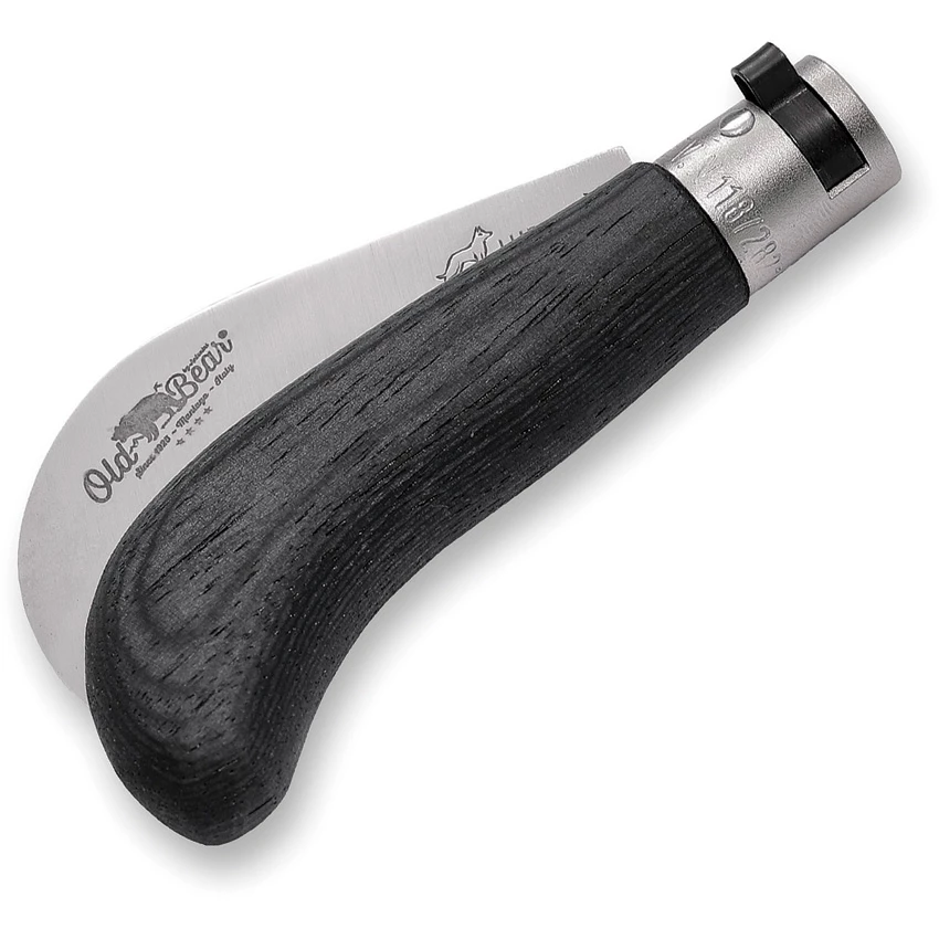 ANT974717MNK Old Bear Small Pruning Knife Black Wood 4 ANT974717MNK Old Bear Small Pruning Knife Black Wood - Image 2