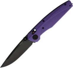 ANVA100007P Acta Non Verba Knives A100 Alock Pocket Knife MAGNA Purple
