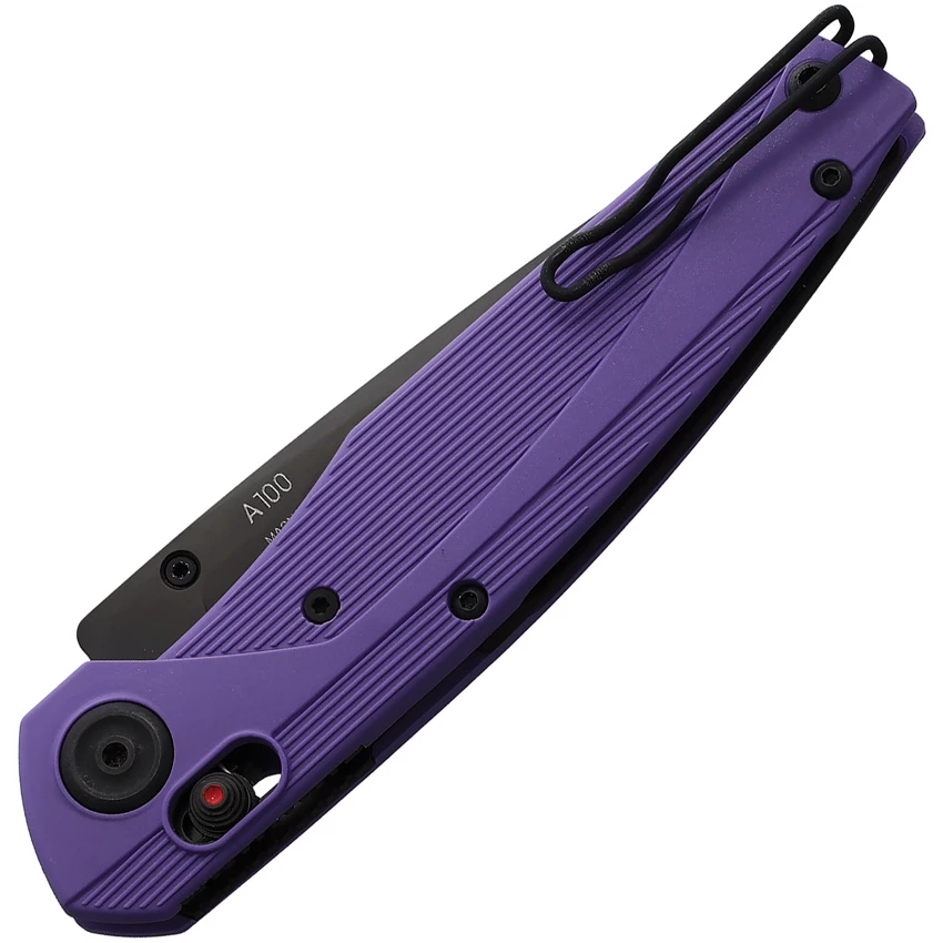 ANVA100007P Acta Non Verba Knives A100 Alock Pocket Knife MAGNA Purple 4 ANVA100007P Acta Non Verba Knives A100 Alock Pocket Knife MAGNA Purple - Image 2