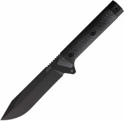 ANVM73002 Acta Non Verba M73 Kontos Fixed Blade Knife Black