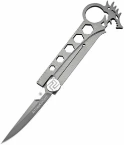 ATZ1606GY Artisan Dragon Framelock Pocket Knife Gray