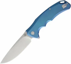 ATZ1702GBU Artisan Tradition Framelock Pocket Knife Blue