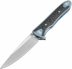 ATZ1707GBU Artisan Shark Framelock Pocket Knife Blue