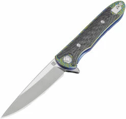 ATZ1707GBU02 Artisan Shark Framelock Pocket Knife Blue