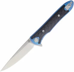 ATZ1707GSBU Artisan Small Shark Framelock Pocket Knife Blue