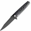 ATZ1807PBBK Artisan Virginia Linerlock Pocket Knife D2 Black -US Knives Sales 2024 ATZ1807PBBK