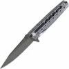 ATZ1807PBBW Artisan Virginia Linerlock Pocket Knife D2 Black/White -US Knives Sales 2024 ATZ1807PBBW