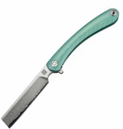 ATZ1817GDGN Artisan Orthodox Framelock Pocket Knife Damascus Green