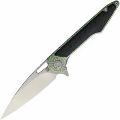 ATZ1821GSBU02 Artisan Small Archaeo Framelock Pocket Knife