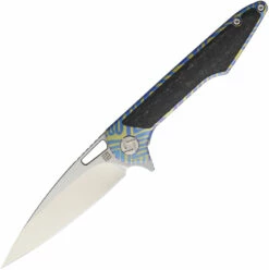 ATZ1821GSBU03 Artisan Small Archaeo Framelock Pocket Knife