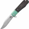 ATZ1834GGN Artisan Hyperion Linerlock Pocket Knife Green -US Knives Sales 2024 ATZ1834GGN