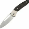 ATZ1854GMCF Artisan Tylos Framelock Pocket Knife Marbled Carbon Fiber