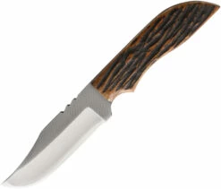 AZJWK2AJB Anza Fixed Blade Knife Amber Bone
