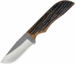 AZJWK4AJB Anza Knives Fixed Blade Knife Amber Bone