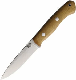 BA06115MNC Bark River Aurora Fixed Blade Knife Natural