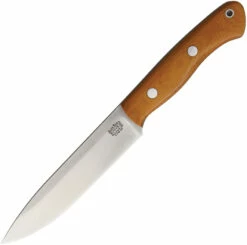 BA06225MNC Bark River Aurora II Knife 3V Natural Canvas Micarta