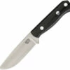 BA07002MBC Bark River Bravo Necker II Knife Black Canvas Micarta -US Knives Sales 2024 BA07002MBC