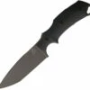 BAS04V2 Bastinelli Creations RED V2 Fixed Blade Knife Black PVD -US Knives Sales 2024 BAS04V2