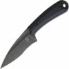 BAS215 Bastinelli Creations SIN Fixed Blade Knife Black