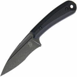 BAS215 Bastinelli Creations SIN Fixed Blade Knife Black