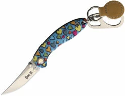 BB020 Brighten Blades Love Keychain Framelock Pocket Knife