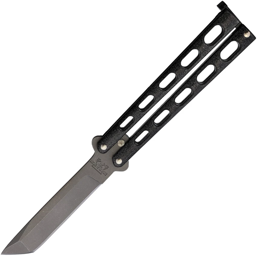 BC114AGX Bear & Son Armour Piercing Butterfly Knife 3 BC114AGX Bear & Son Armour Piercing Butterfly Knife
