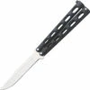 BC114B Bear & Son Butterfly Knife Black -US Knives Sales 2024 BC114b