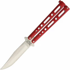 BC117R Bear & Son Butterfly Knife Red