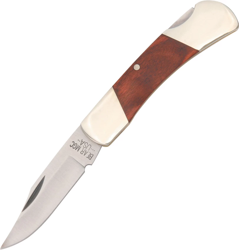 BC226R Bear & Son Executive Lockback Pocket Knife Rosewood 3 BC226R Bear & Son Executive Lockback Pocket Knife Rosewood