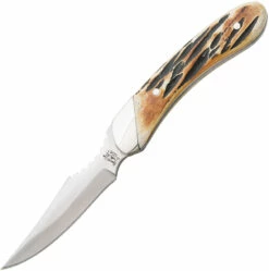 BC5009 Bear & Son Caper Knife Genuine India Stag Bone