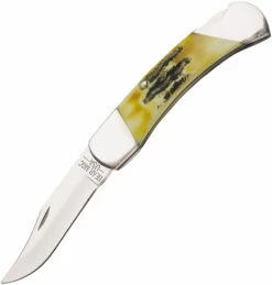 BC505 Bear & Son Lockback Pocket Knife India Stag Bone