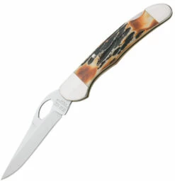BC5149L Bear & Son Cowhand Lockback Knife Genuine India Stag