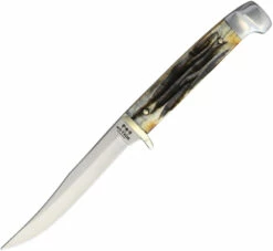 BC563 Bear & Son Small Hunter Knife India Stag