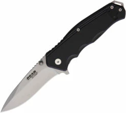 BC61102B Bear Edge Sideliner Linerlock Pocket Knife Black G10