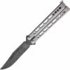 BC800SSLD Bear Ops Bear Song VIII Pocket Knife Gray Stainless -US Knives Sales 2024 BC800SSLD