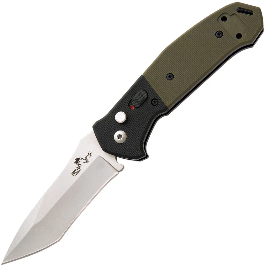 BCAC500B4P Bear & Son Auto Bold Action V Button Lock Knife 3 BCAC500B4P Bear & Son Auto Bold Action V Button Lock Knife