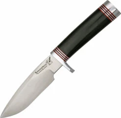 BCB125BM Blackjack Classic Model 125 Knife Black Canvas Micarta