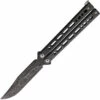 BCB800GXLD Bear Ops Bear Song VIII Butterfly Knife Galaxy Damascus -US Knives Sales 2024 BCB800GXLD