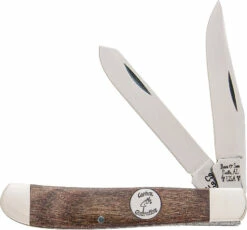 BCC207 Bear & Son Small Trapper Pocket Knife Walnut