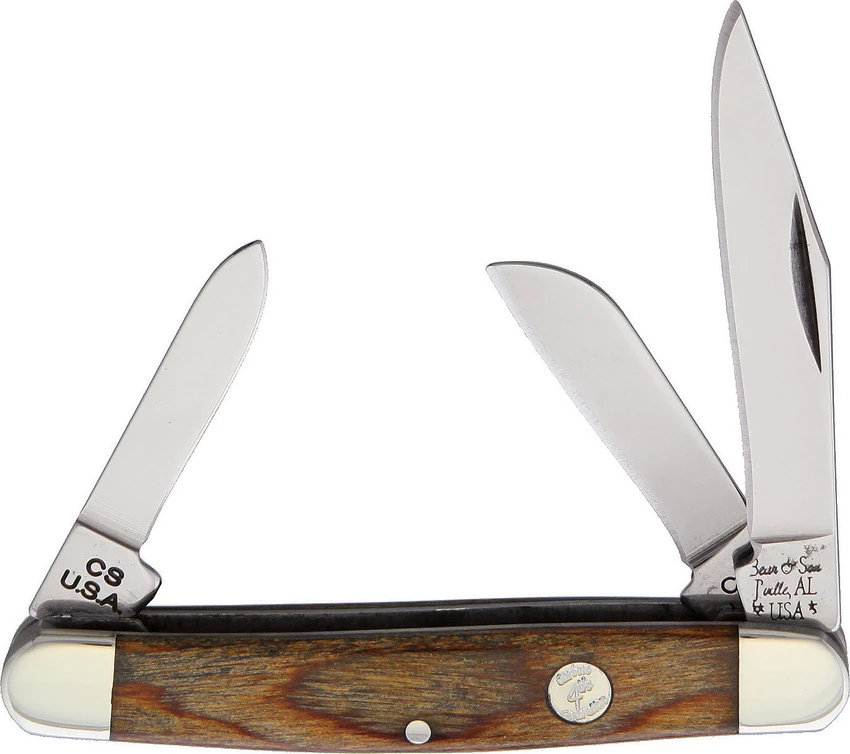 BCC218 Bear & Son Stockman Pocket Knife Walnut 3 BCC218 Bear & Son Stockman Pocket Knife Walnut