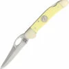 BCC3149L Bear & Son Cowhand Lockback Pocket Knife Yellow -US Knives Sales 2024 BCC3149L
