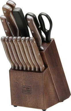 C02362 Chicago Cutlery Precision Cut Kitchen Knife Set