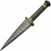 DM1113 Damascus Steel Dirk Pakkawood Handles